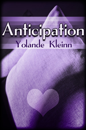 Anticipation by Yolande Kleinn: couch cushions and white text